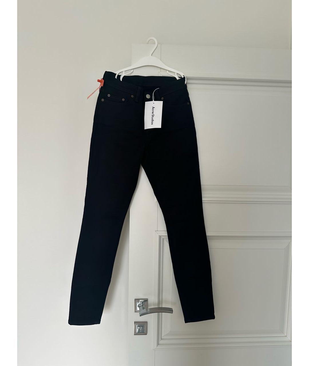 ACNE STUDIOS Черные хлопковые джинсы слим, фото 7