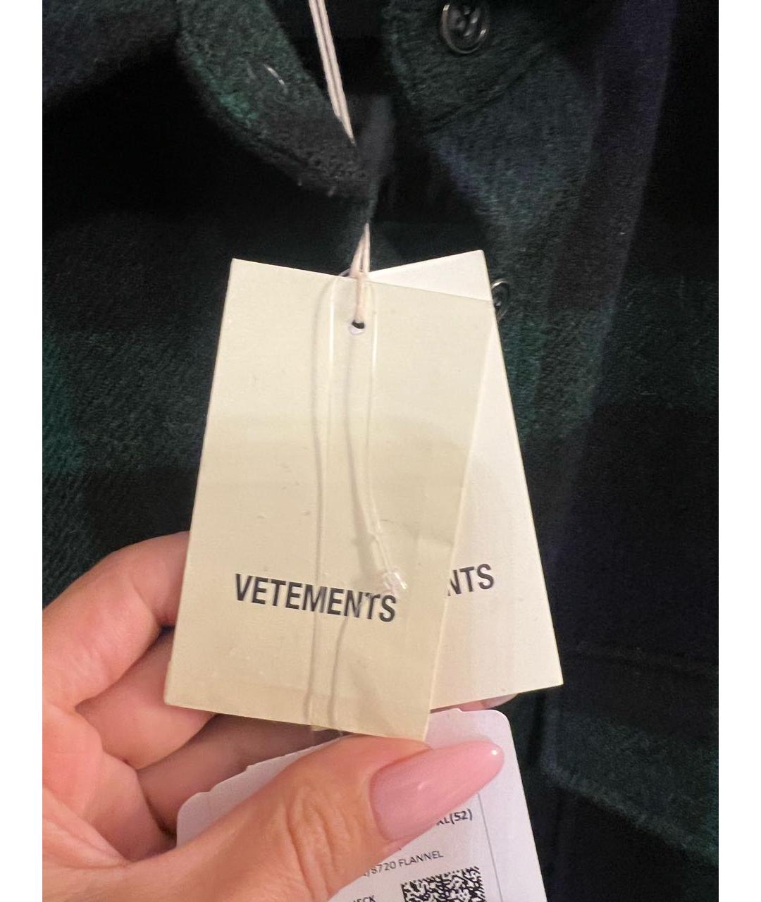 VETEMENTS Мульти шерстяная куртка, фото 7
