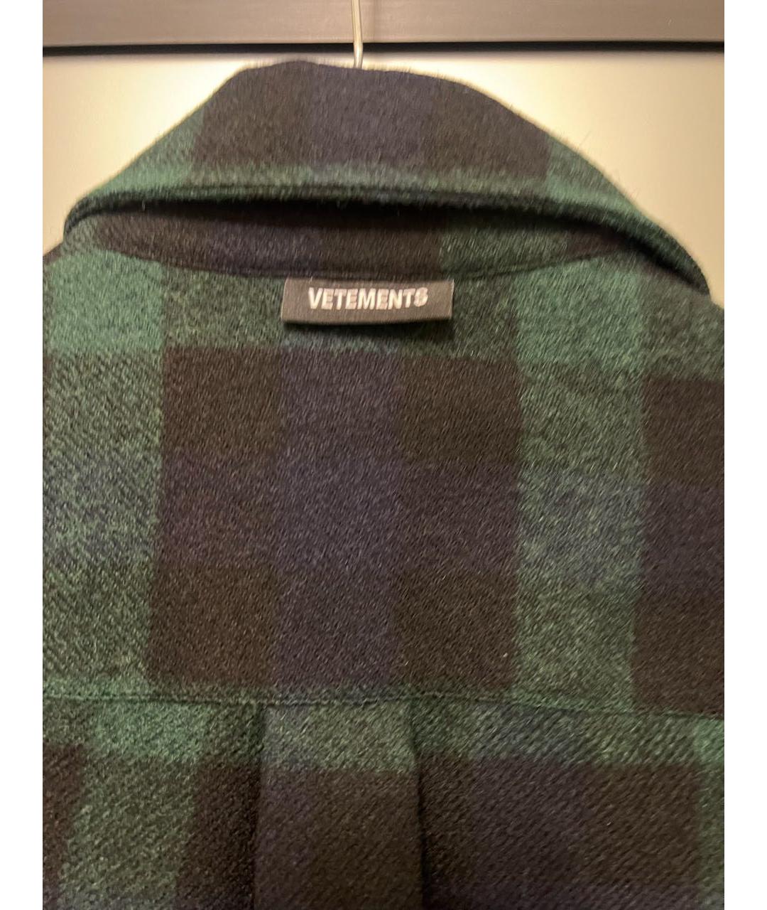 VETEMENTS Мульти шерстяная куртка, фото 8