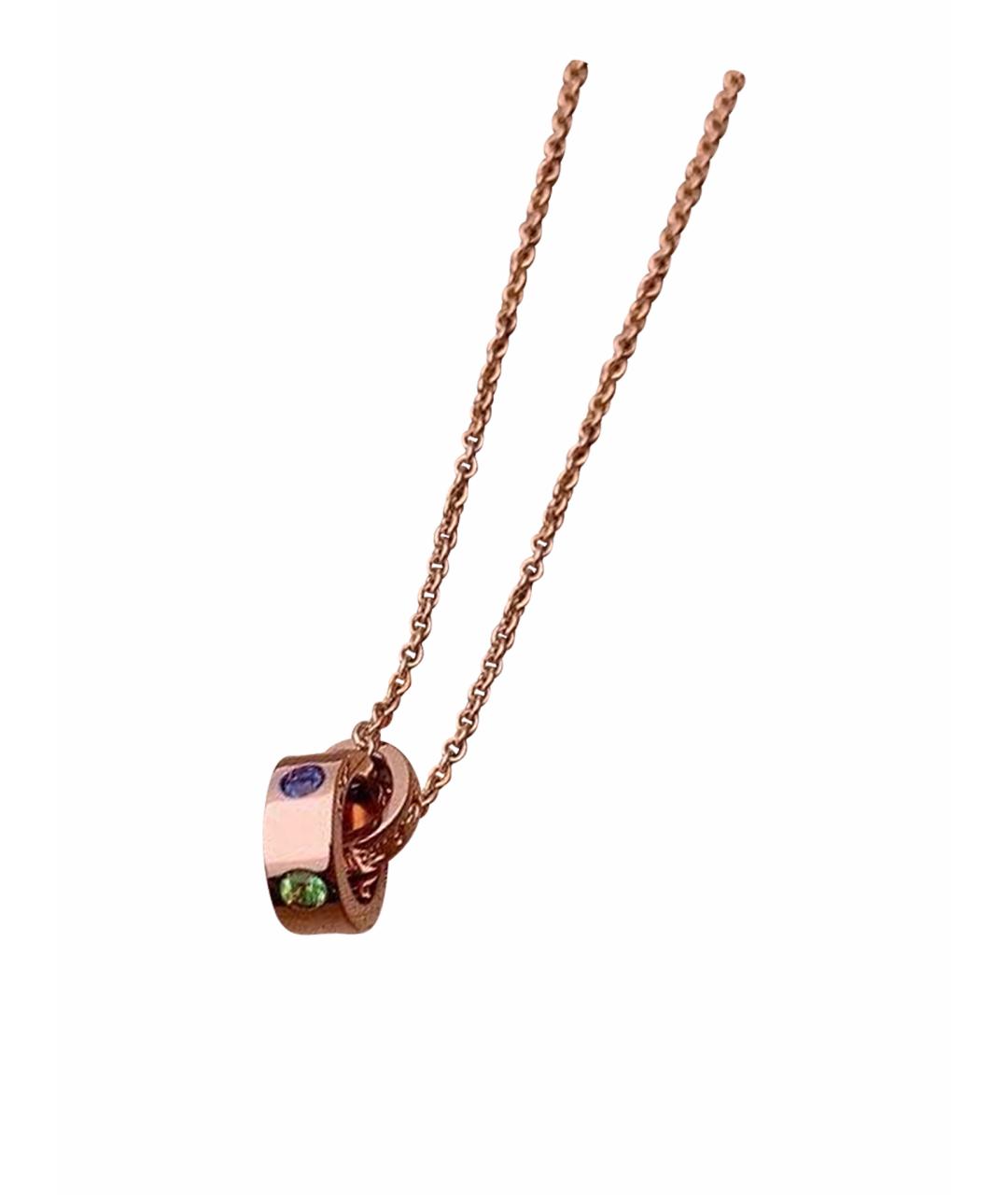 BVLGARI Розовое колье из розового золота, фото 1
