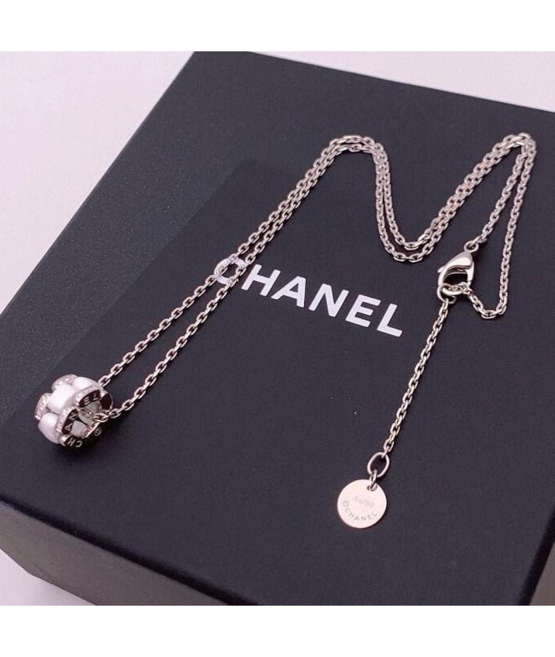 CHANEL Белое колье из белого золота, фото 3