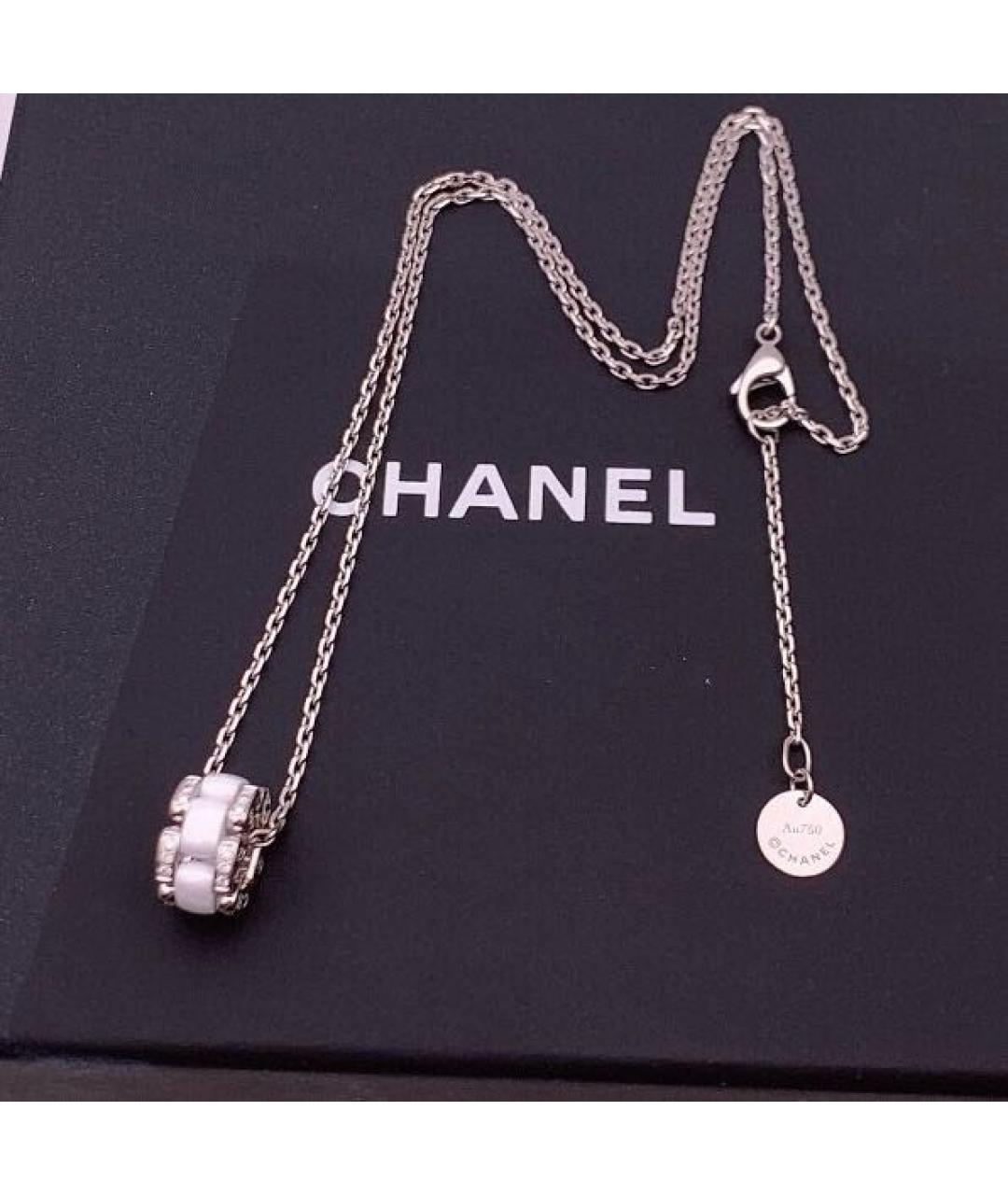 CHANEL Белое колье из белого золота, фото 4