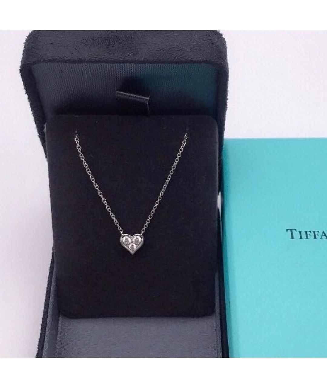 TIFFANY&CO Белое платиновое колье, фото 5