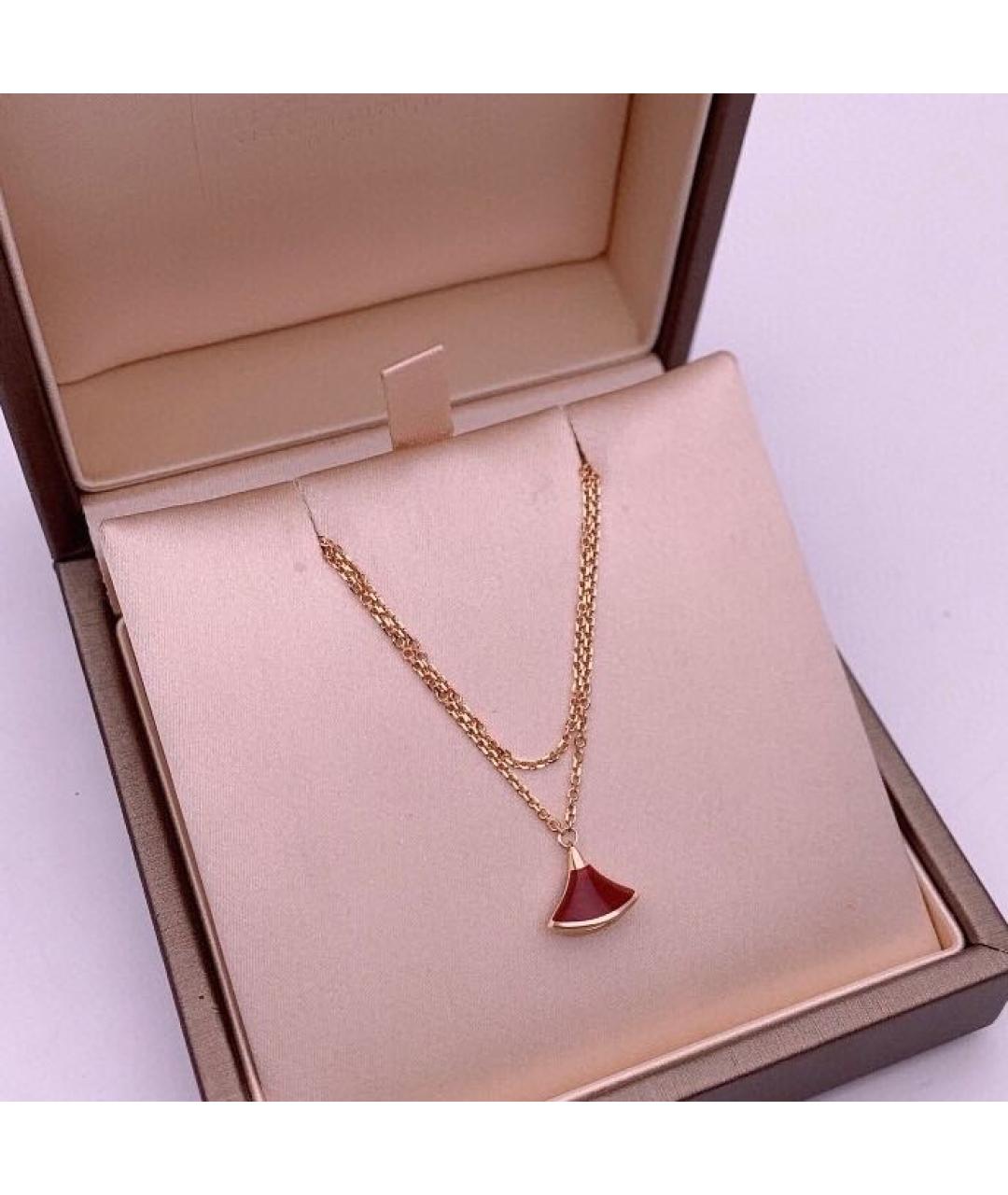 BVLGARI Красный браслет из розового золота, фото 3