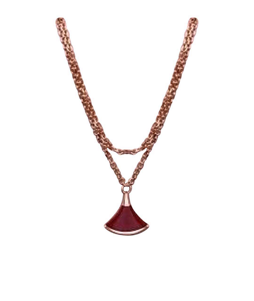 BVLGARI Красный браслет из розового золота, фото 1