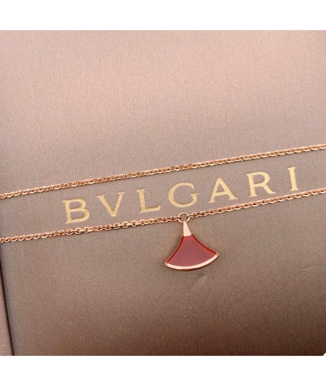 BVLGARI Красный браслет из розового золота, фото 2