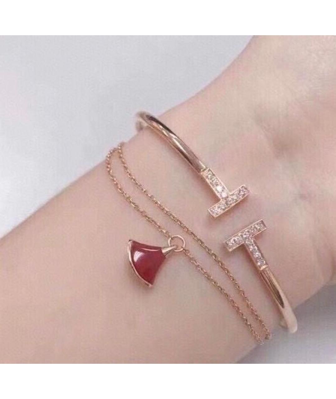 BVLGARI Красный браслет из розового золота, фото 5