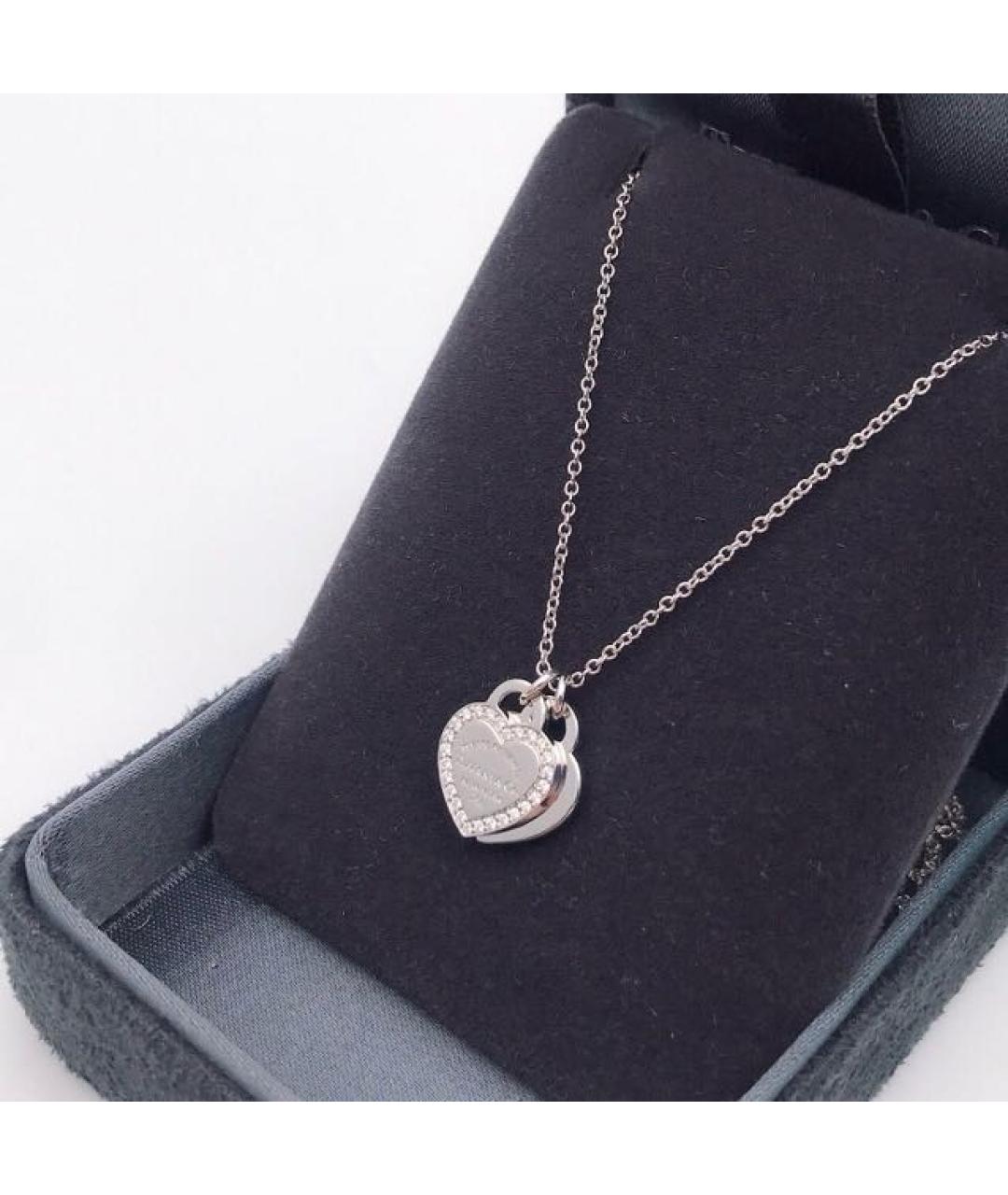 TIFFANY&CO Белое колье из белого золота, фото 3