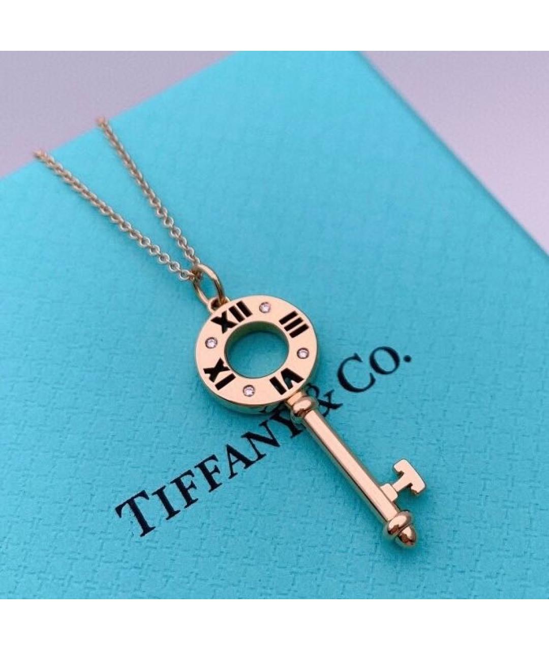 TIFFANY&CO Розовое колье из розового золота, фото 4