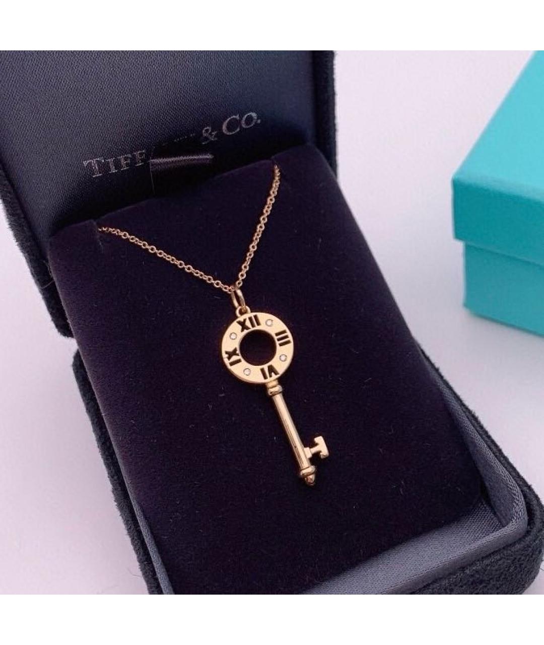 TIFFANY&CO Розовое колье из розового золота, фото 5