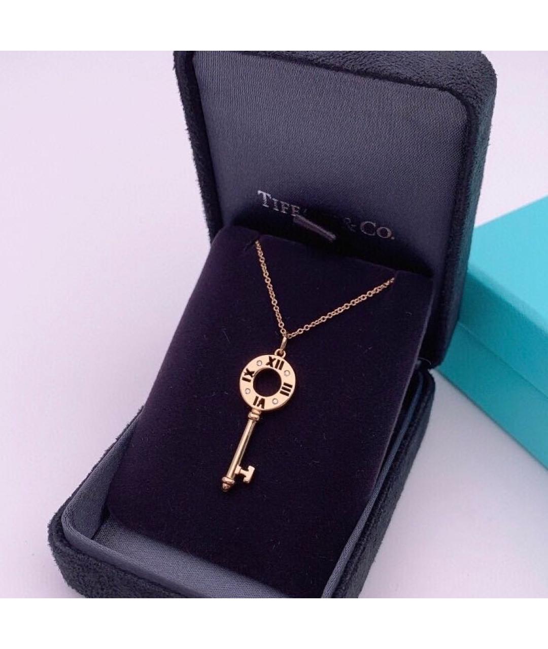 TIFFANY&CO Розовое колье из розового золота, фото 3