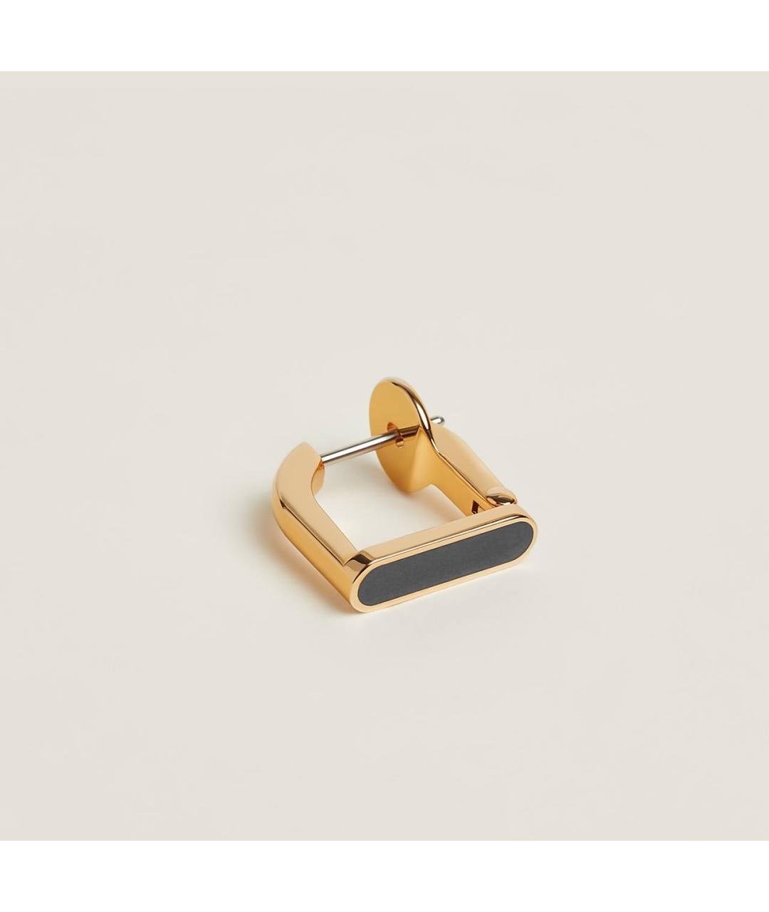 HERMES Золотые серьги из желтого золота, фото 2