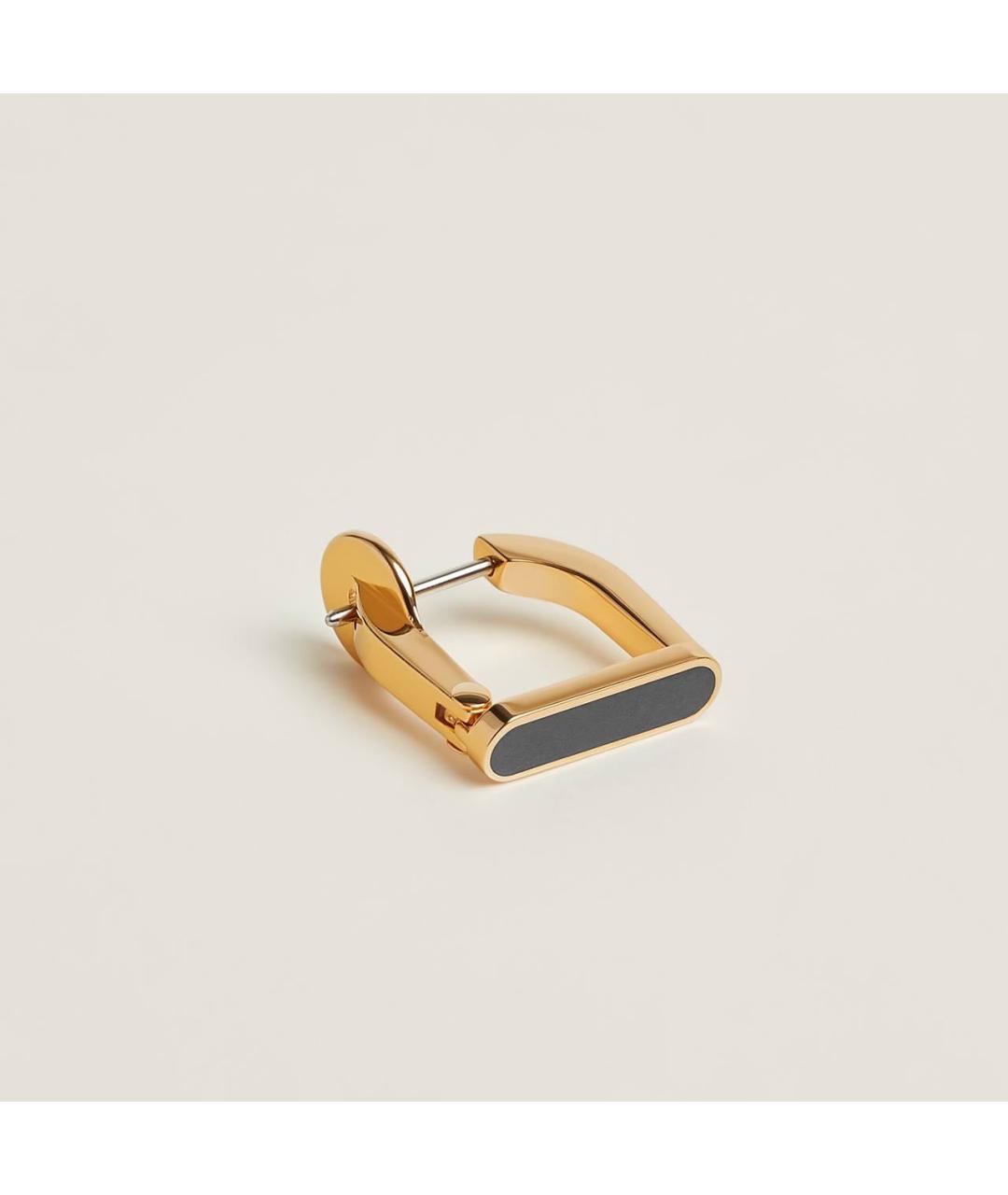 HERMES Золотые серьги из желтого золота, фото 3