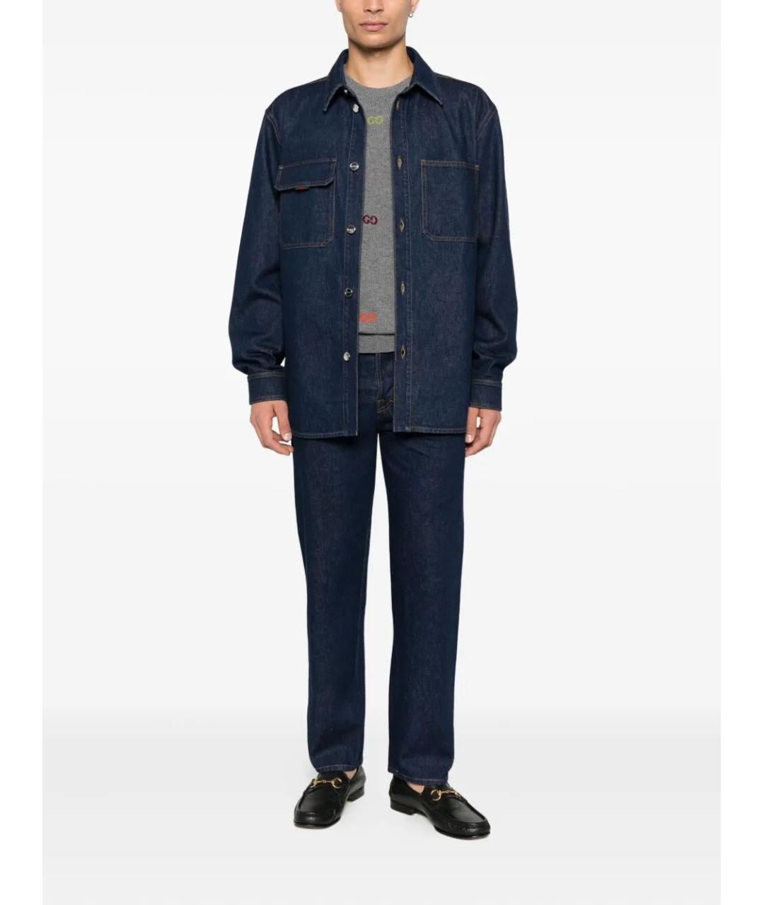 GUCCI Серый кашемировый джемпер / свитер, фото 2