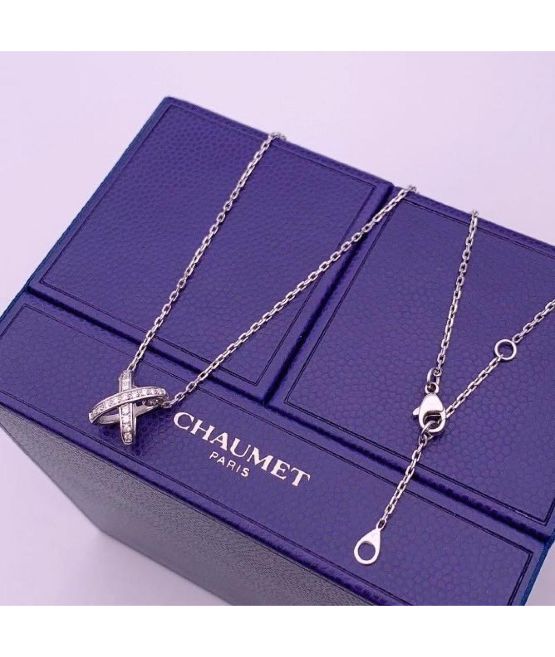 CHAUMET Белое колье из белого золота, фото 3
