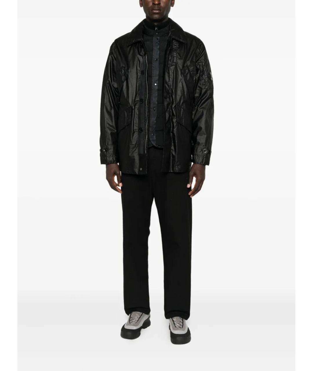 CP COMPANY Черная полиамидовая куртка, фото 2