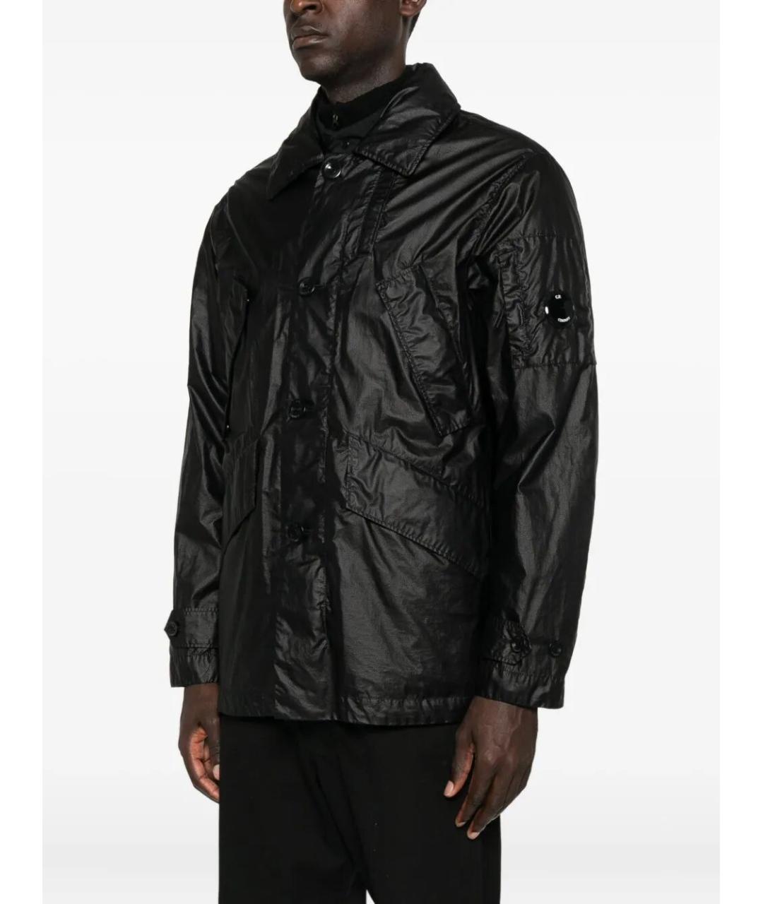 CP COMPANY Черная полиамидовая куртка, фото 3
