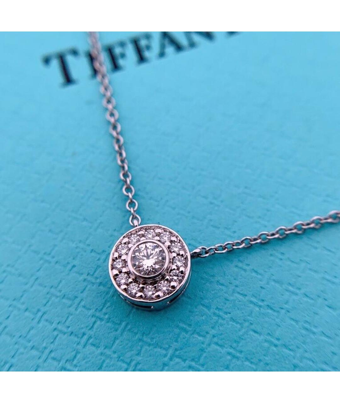 TIFFANY&CO Белое платиновое колье, фото 5