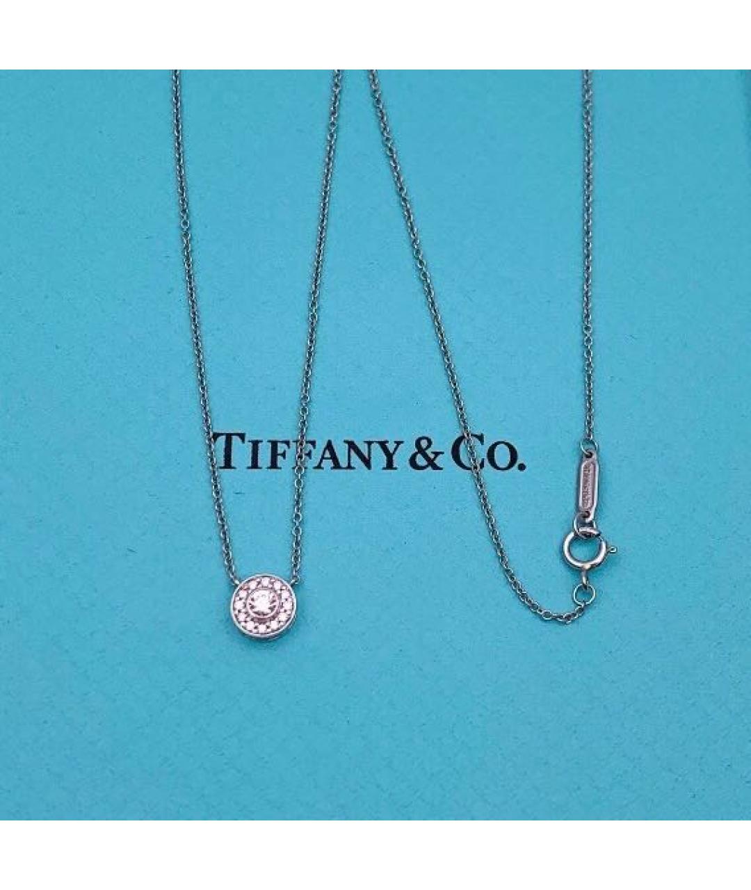 TIFFANY&CO Белое платиновое колье, фото 3