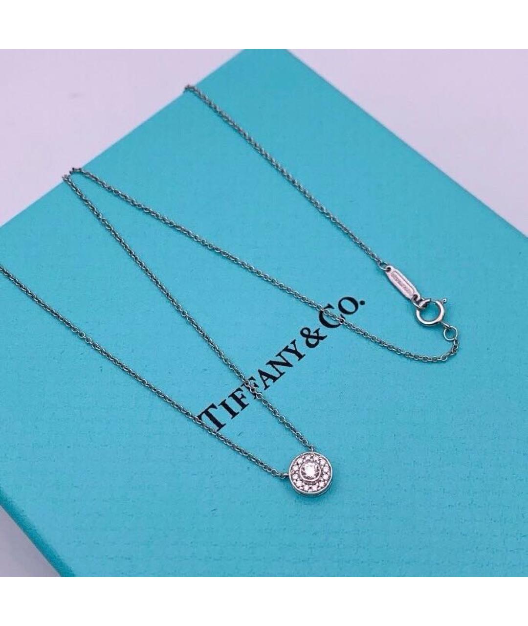 TIFFANY&CO Белое платиновое колье, фото 4