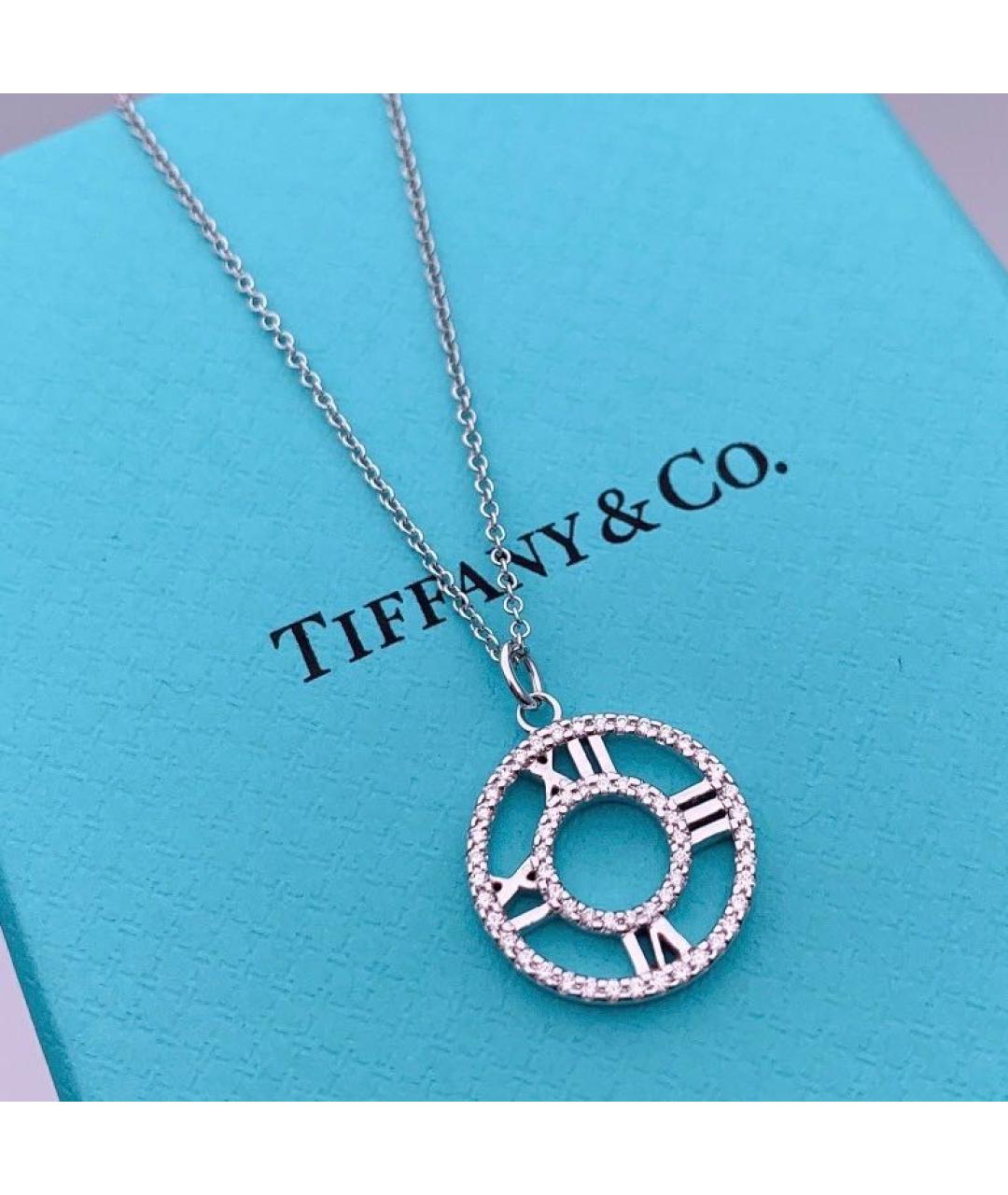TIFFANY&CO Белое колье из белого золота, фото 5