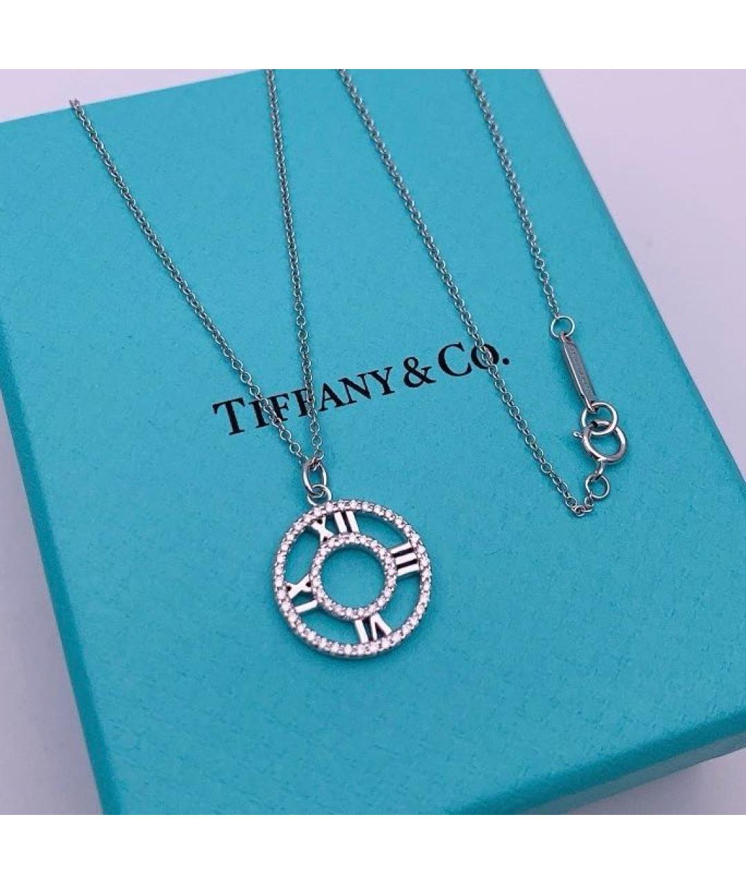 TIFFANY&CO Белое колье из белого золота, фото 4
