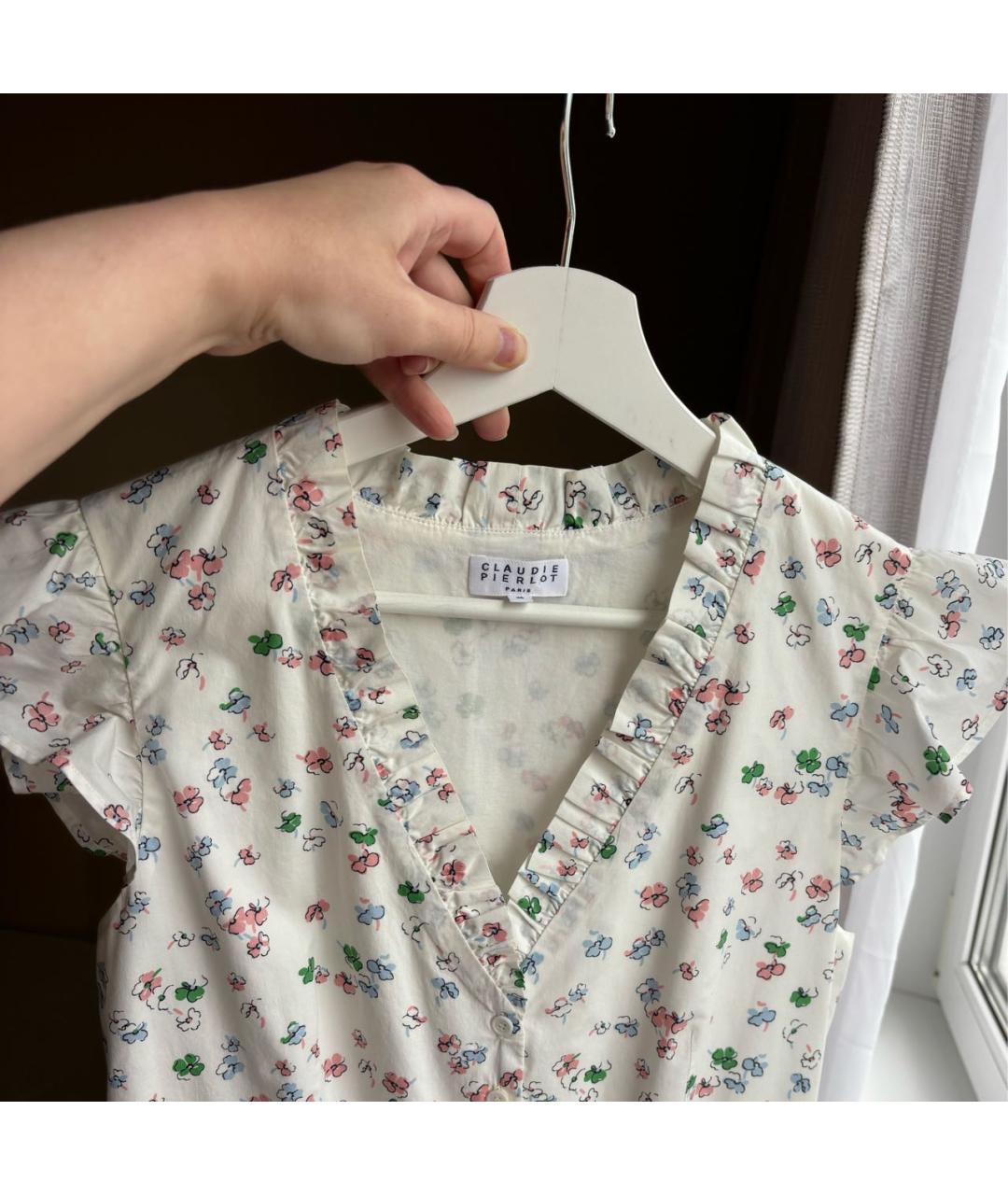 Claudie Pierlot Мульти хлопковое повседневное платье, фото 3