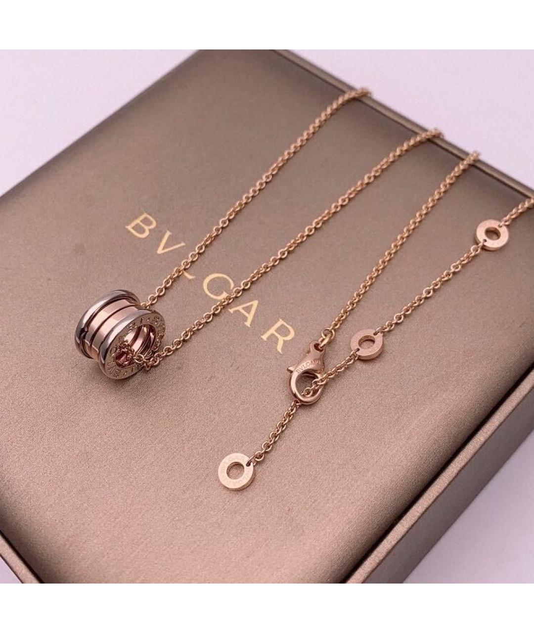 BVLGARI Мульти колье из розового золота, фото 2