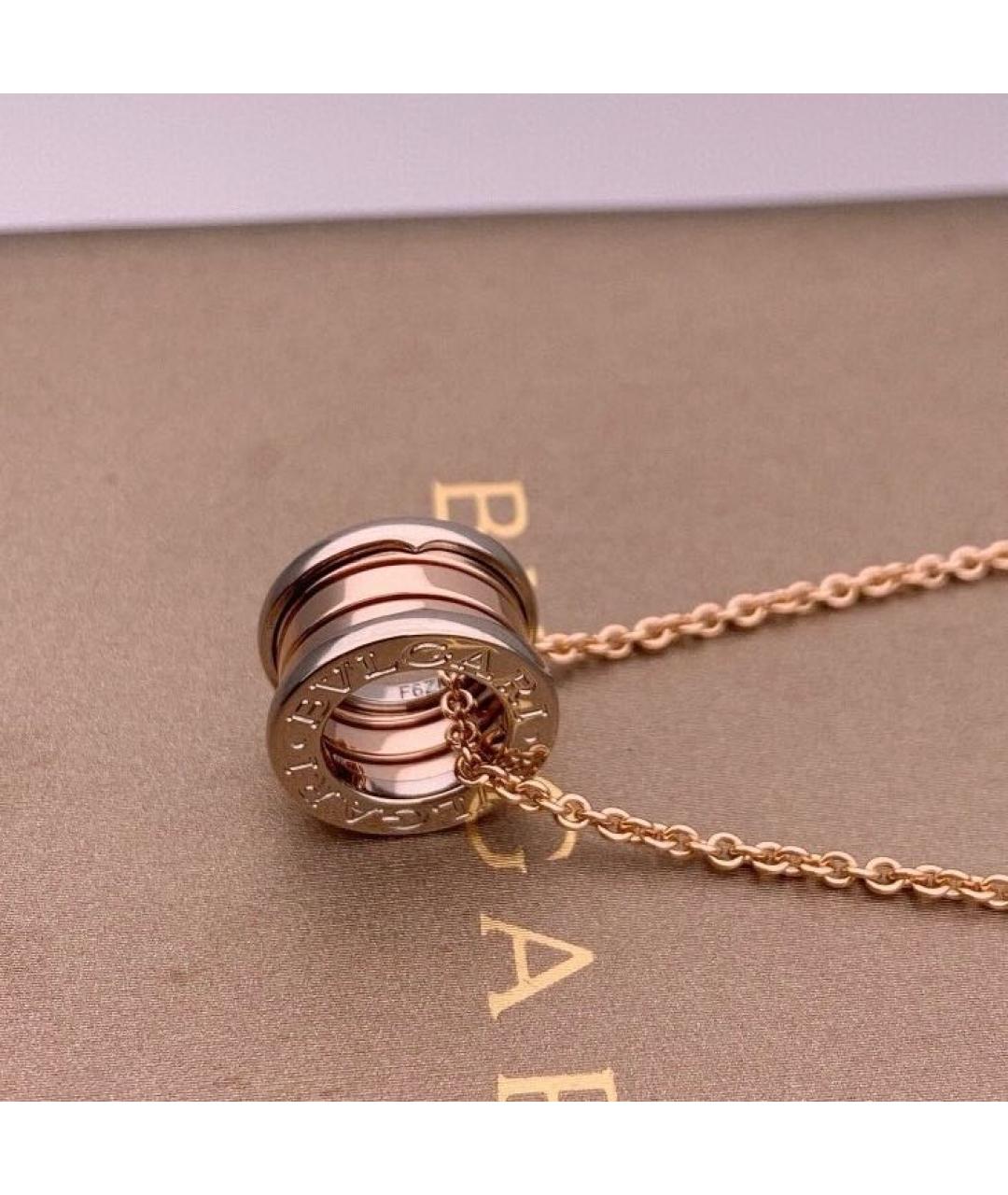 BVLGARI Мульти колье из розового золота, фото 4