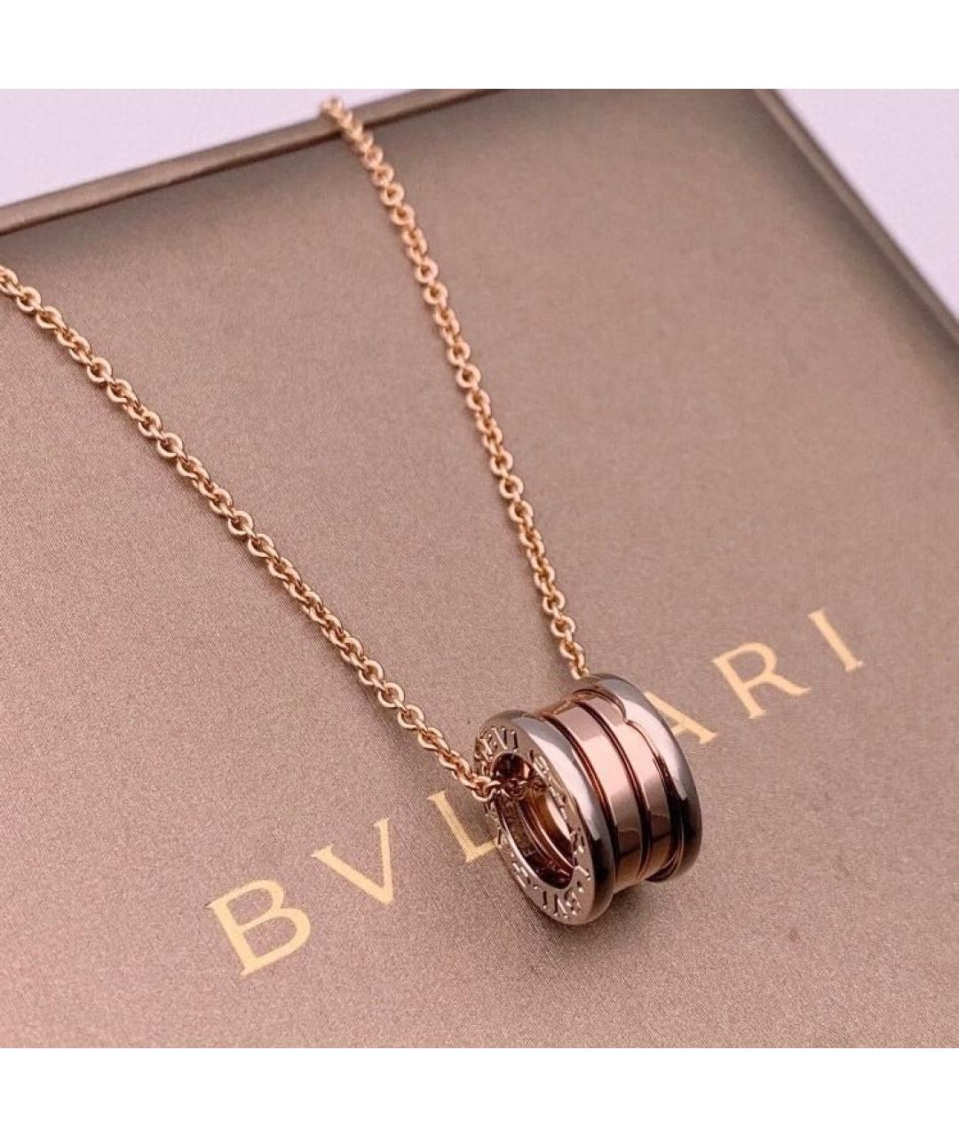 BVLGARI Мульти колье из розового золота, фото 6