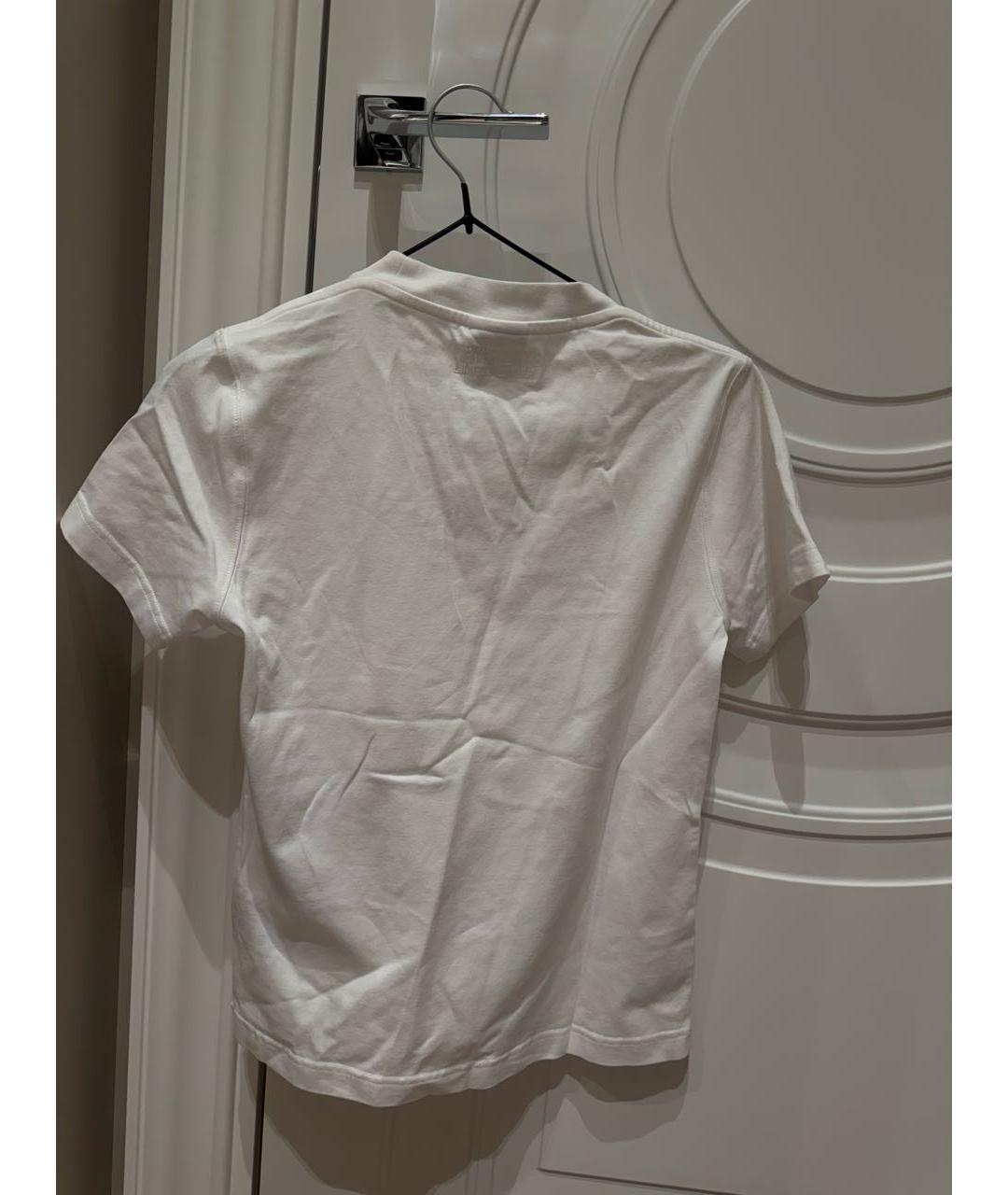 VETEMENTS Белая хлопковая футболка, фото 2