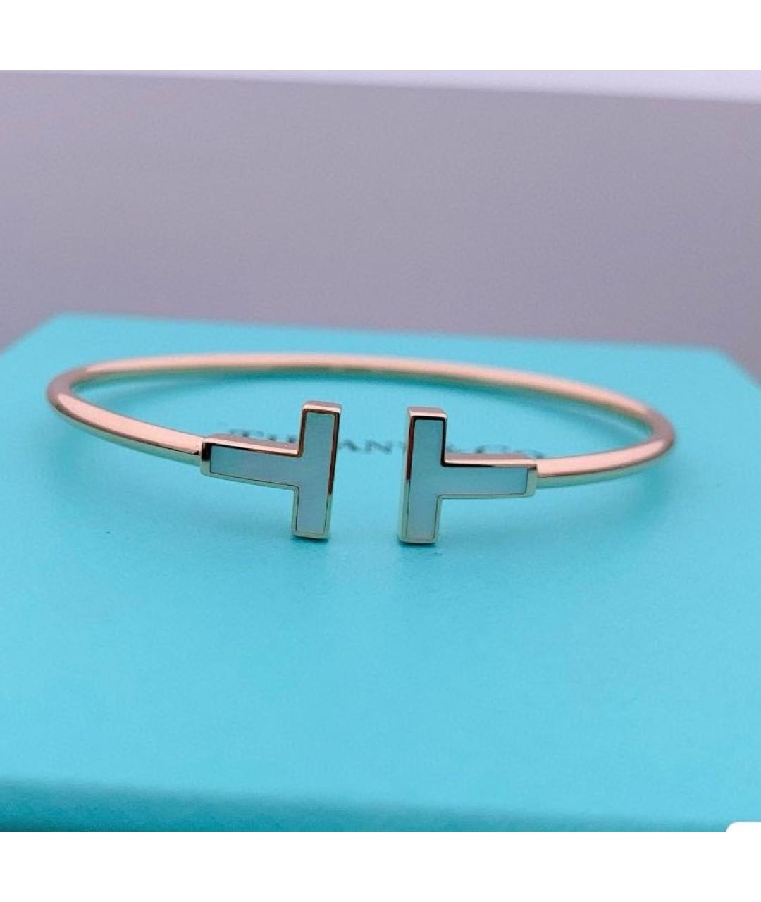 TIFFANY&CO Белый браслет из желтого золота, фото 6