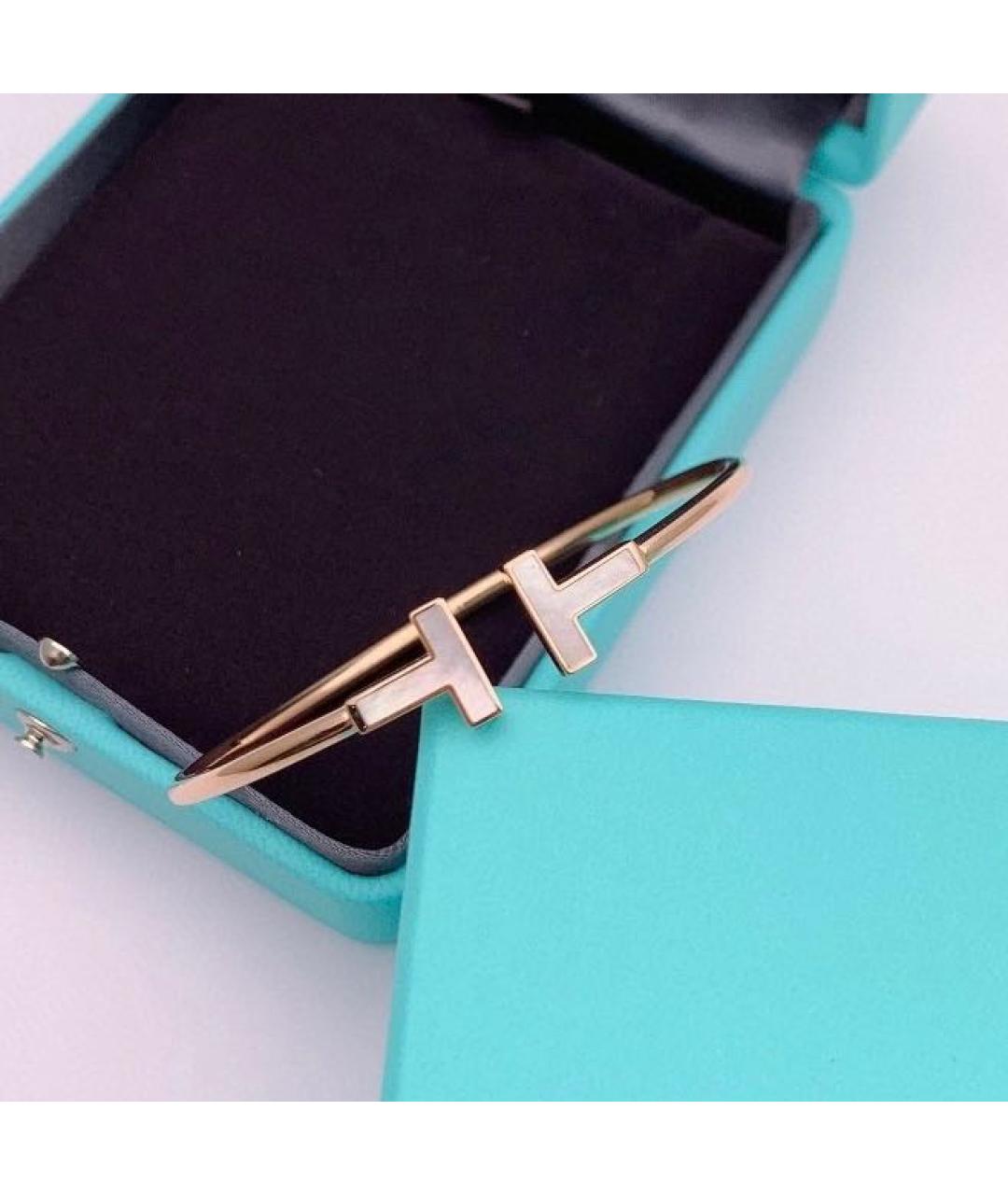 TIFFANY&CO Белый браслет из желтого золота, фото 3