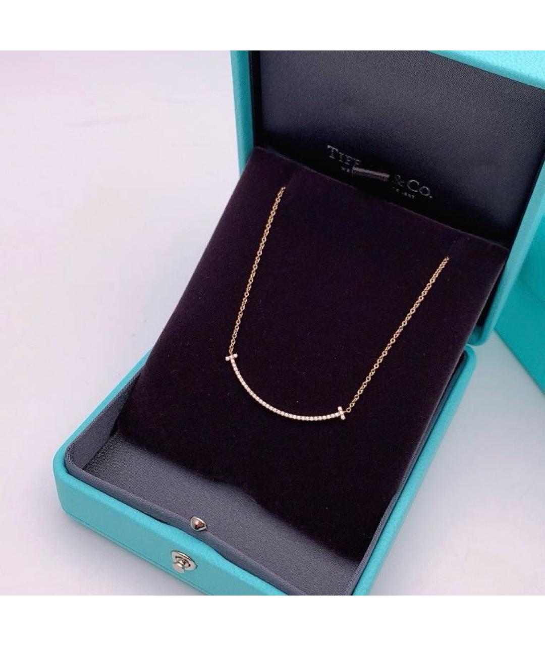 TIFFANY&CO Розовое колье из розового золота, фото 3