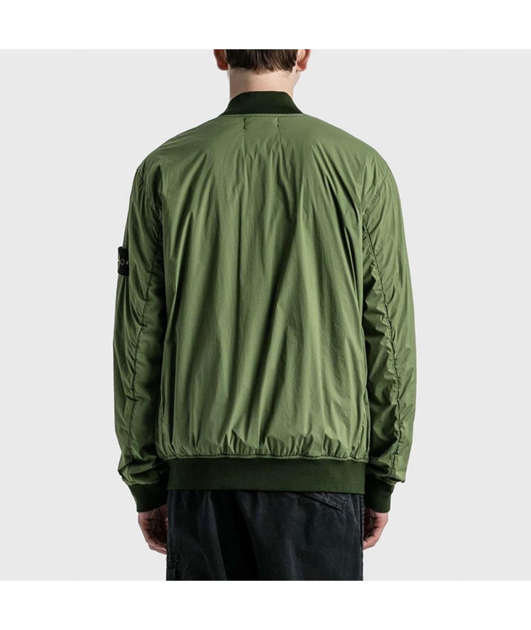 STONE ISLAND Зеленая куртка, фото 5