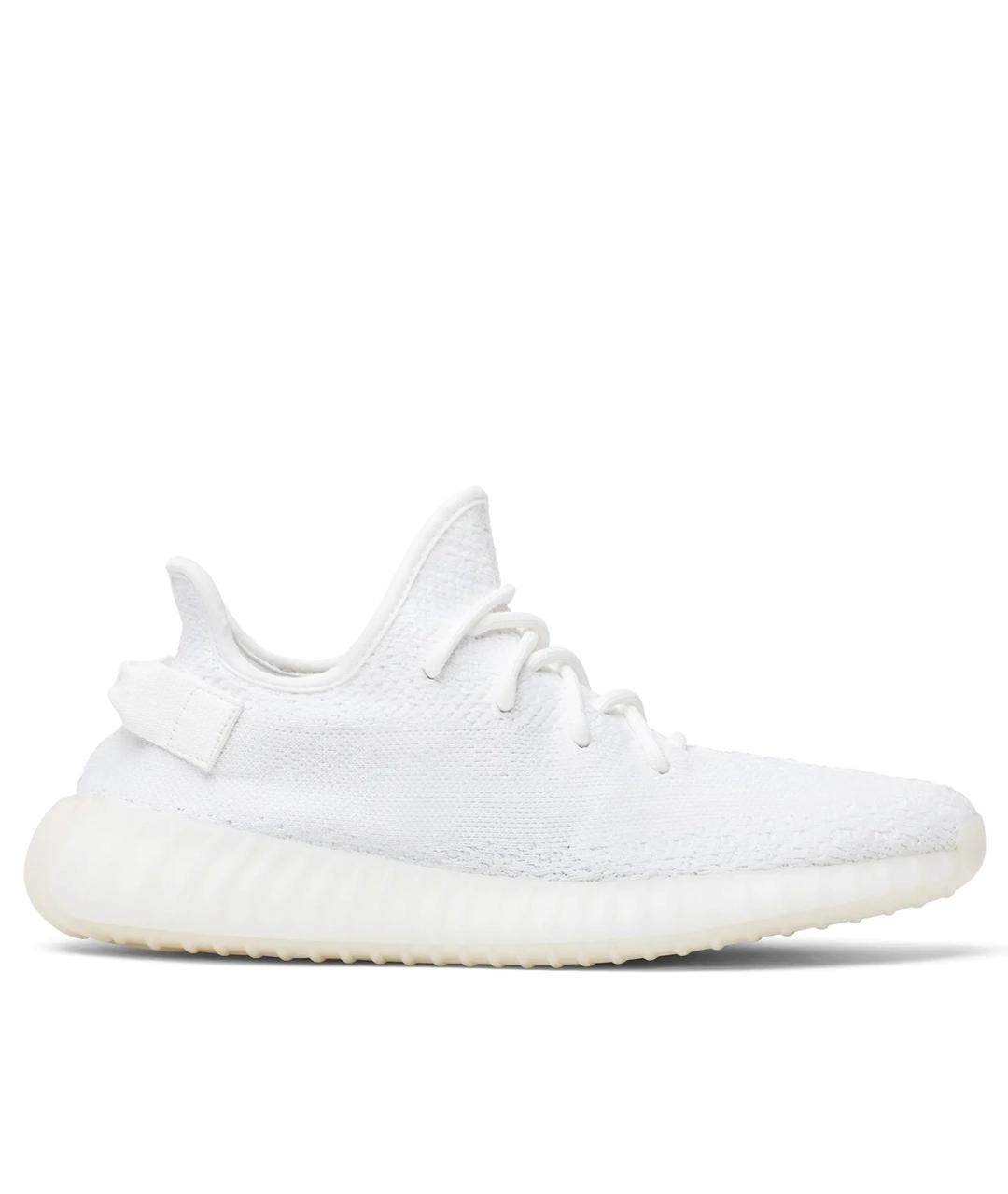 ADIDAS YEEZY Белые текстильные кроссовки, фото 1
