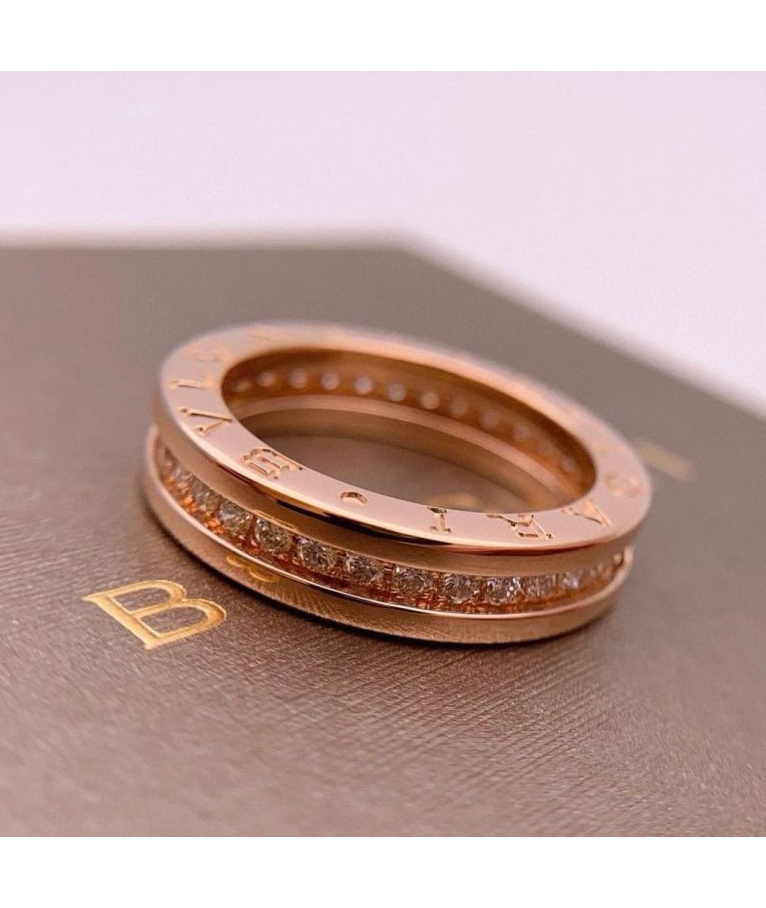 BVLGARI Розовое кольцо из розового золота, фото 3