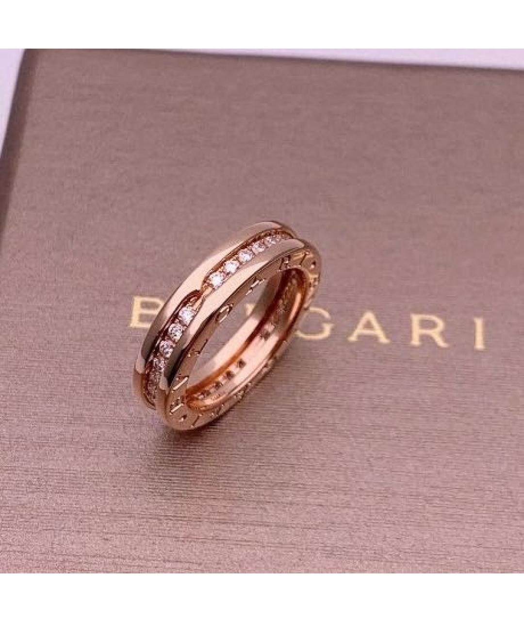 BVLGARI Розовое кольцо из розового золота, фото 5