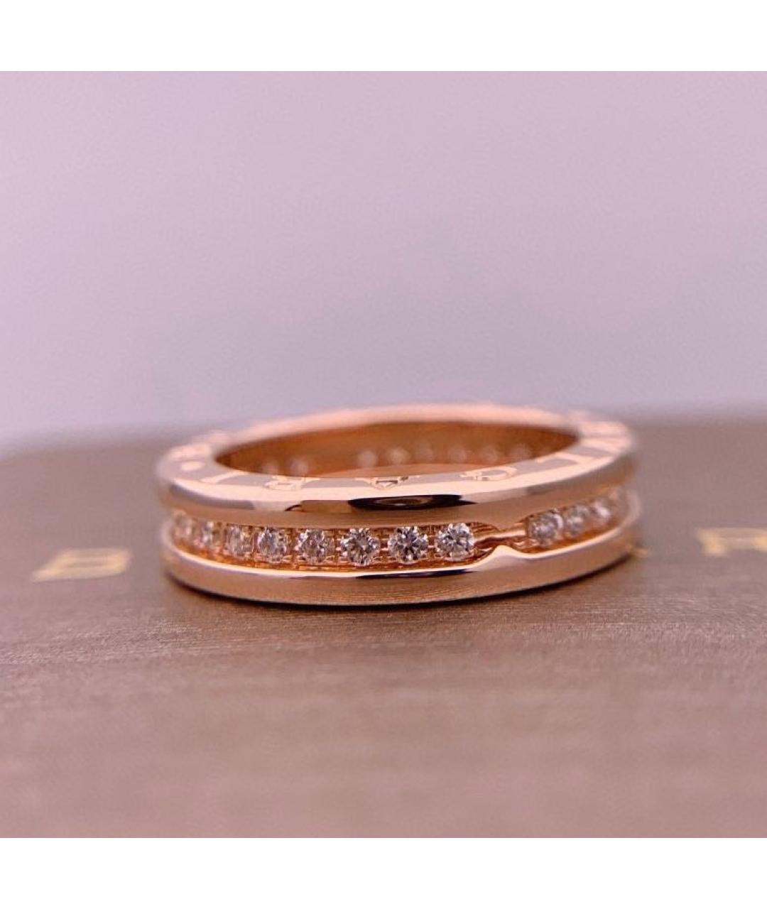 BVLGARI Розовое кольцо из розового золота, фото 4