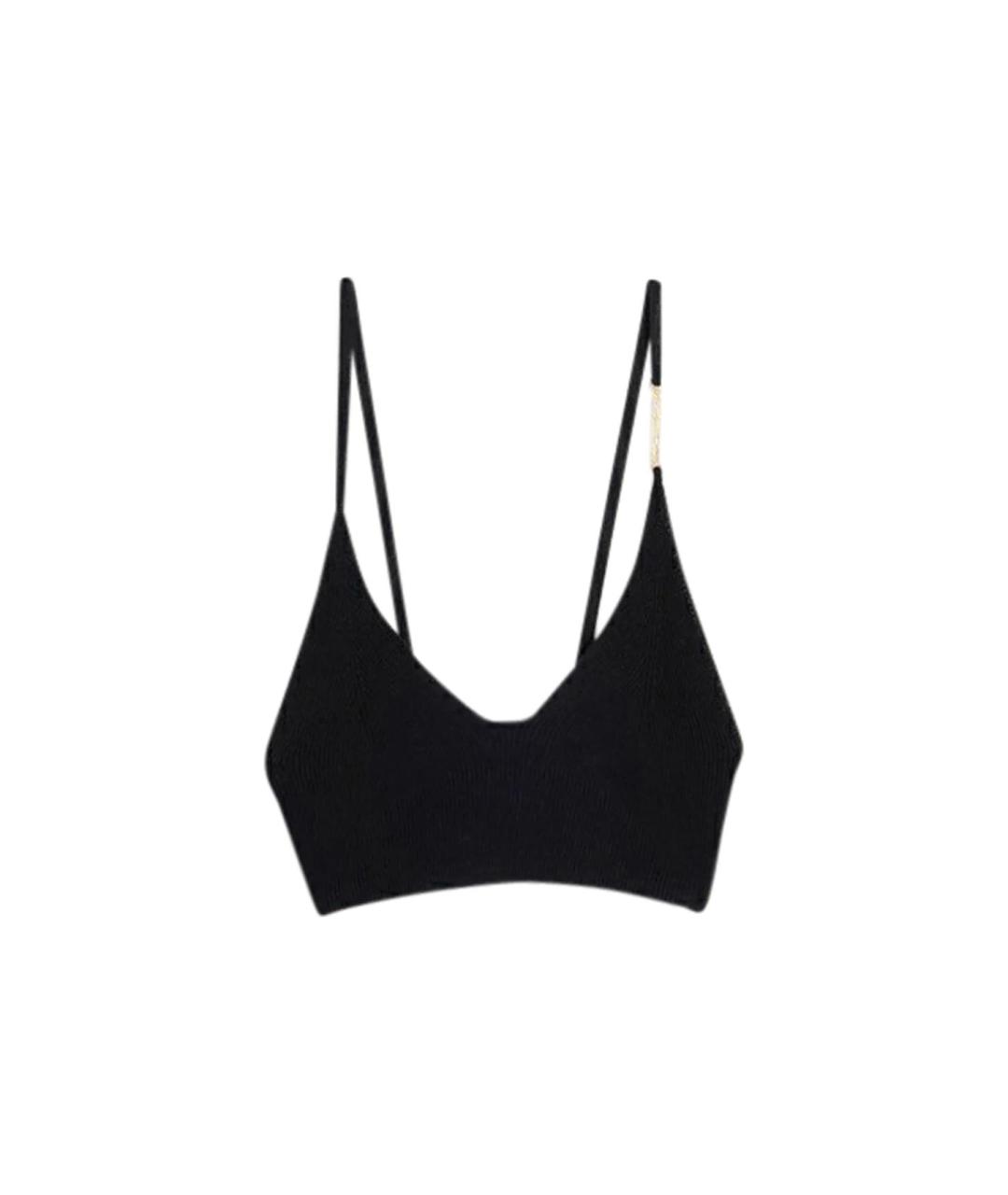 JACQUEMUS Черная майка, фото 1