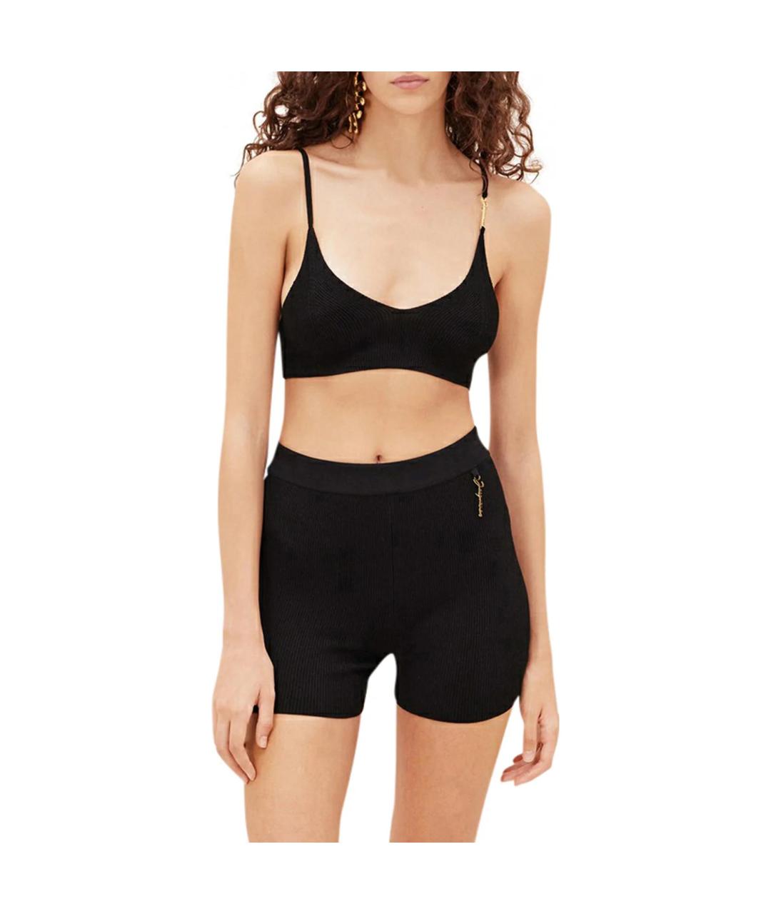 JACQUEMUS Черная майка, фото 3