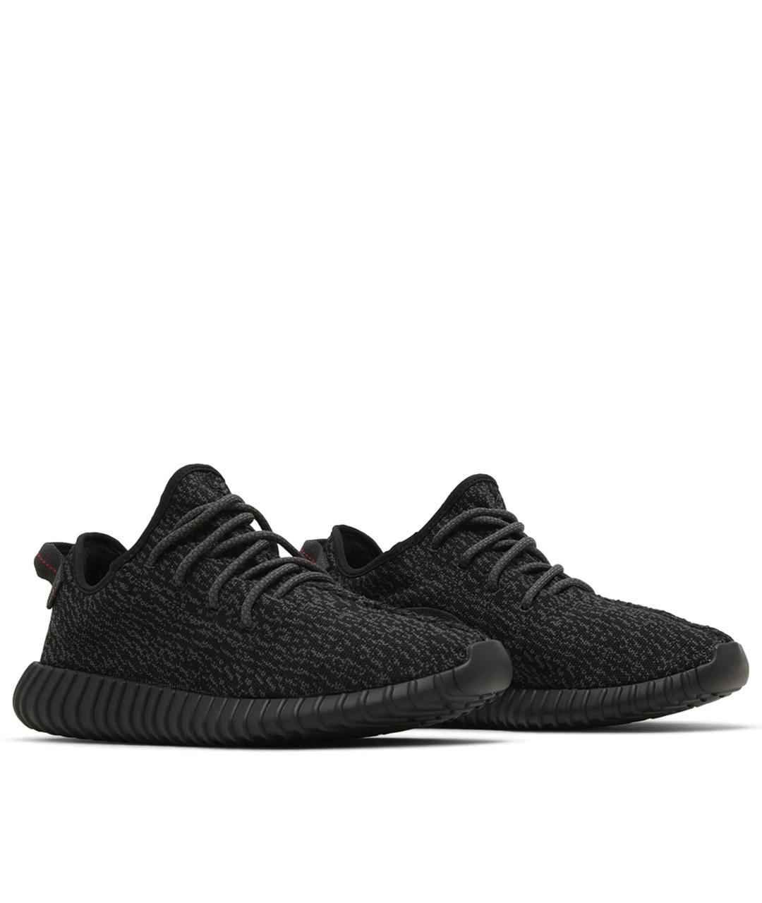 ADIDAS YEEZY Черные текстильные кроссовки, фото 2