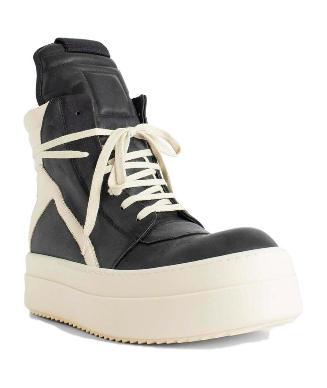 RICK OWENS Мульти кожаные кроссовки, фото 3