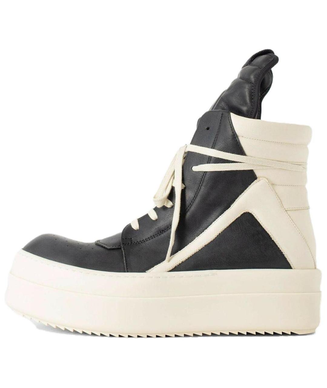 RICK OWENS Мульти кожаные кроссовки, фото 2