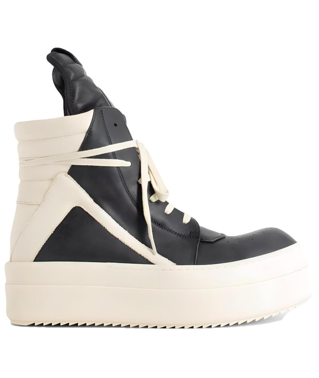 RICK OWENS Мульти кожаные кроссовки, фото 1