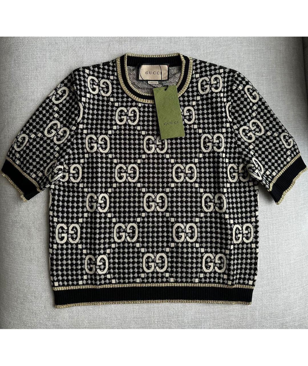 GUCCI Черный джемпер / свитер, фото 8
