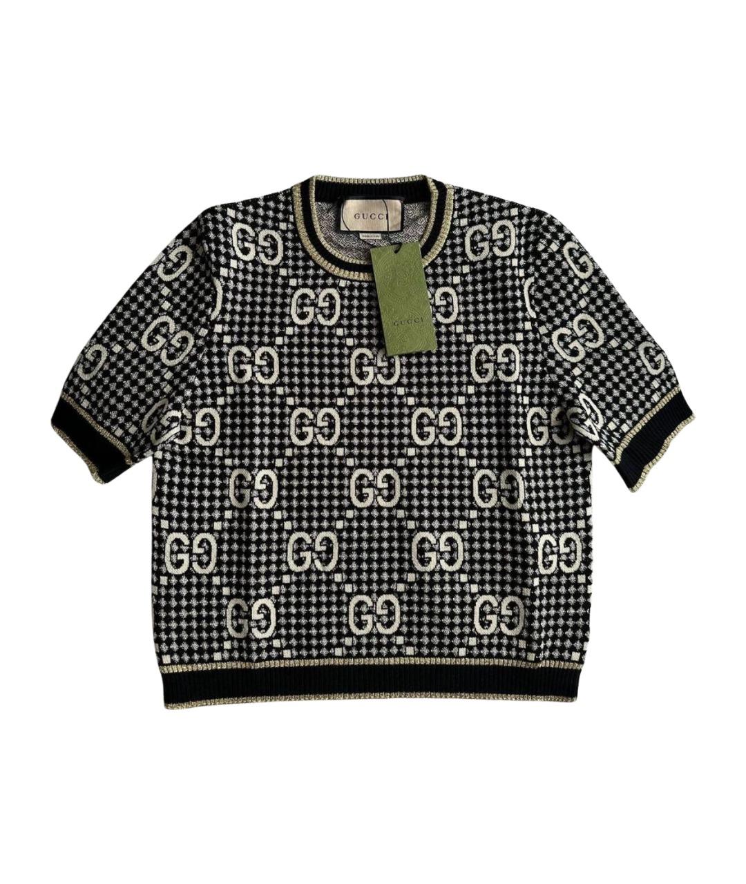 GUCCI Черный джемпер / свитер, фото 1