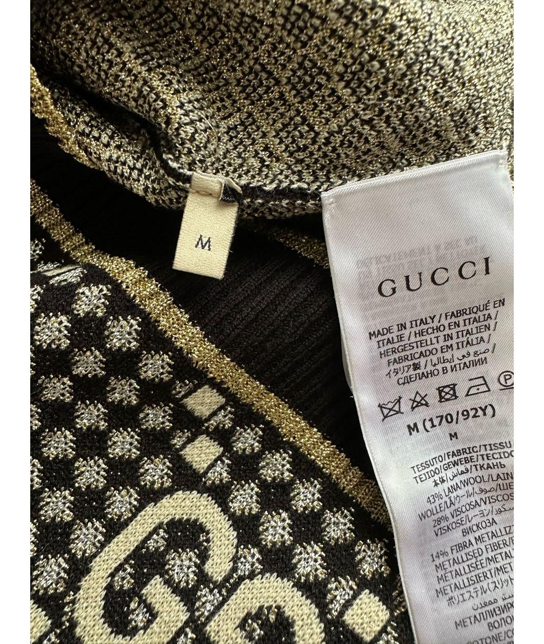 GUCCI Черный джемпер / свитер, фото 3