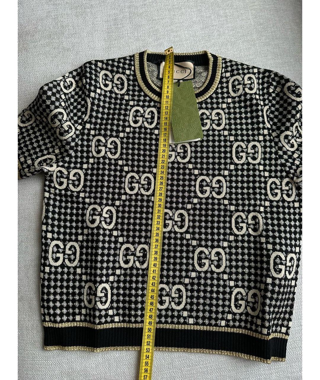 GUCCI Черный джемпер / свитер, фото 6