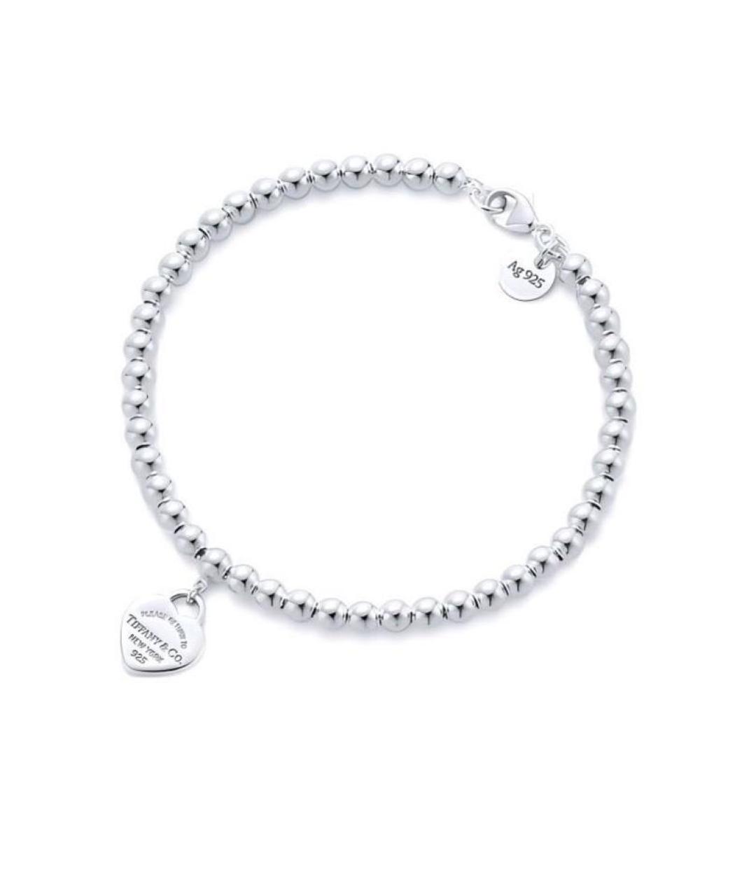 TIFFANY&CO Бирюзовый серебряный браслет, фото 2